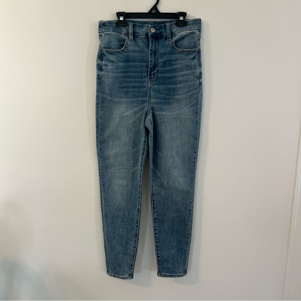 NWT American Eagle Next Level Stretch Curvy Highest Rise Jegging Size 10 Short